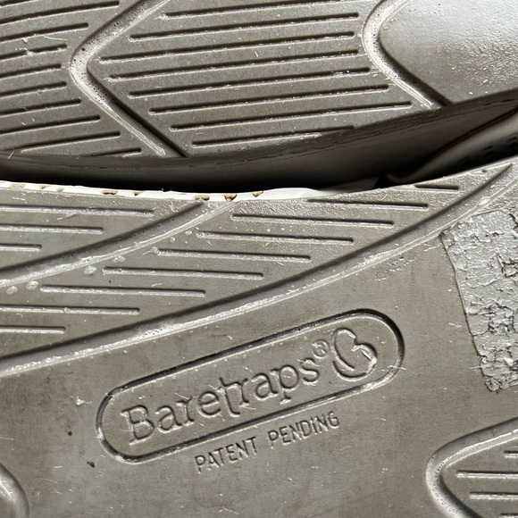 Baretraps White Palm tree Sandal. Size 8 M - Picture 6 of 6